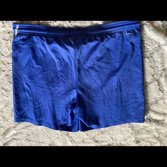 Blue adidas climalite shorts - Picture 3 of 6